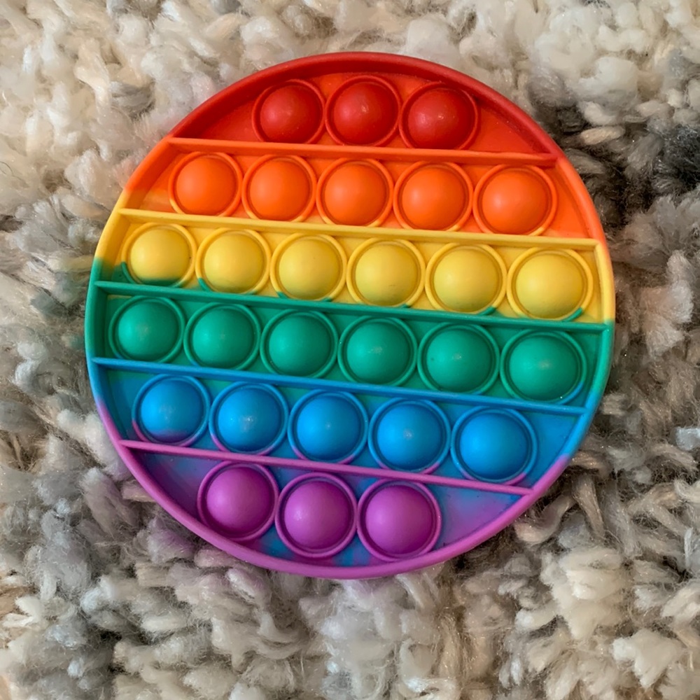 Rainbow pop-it